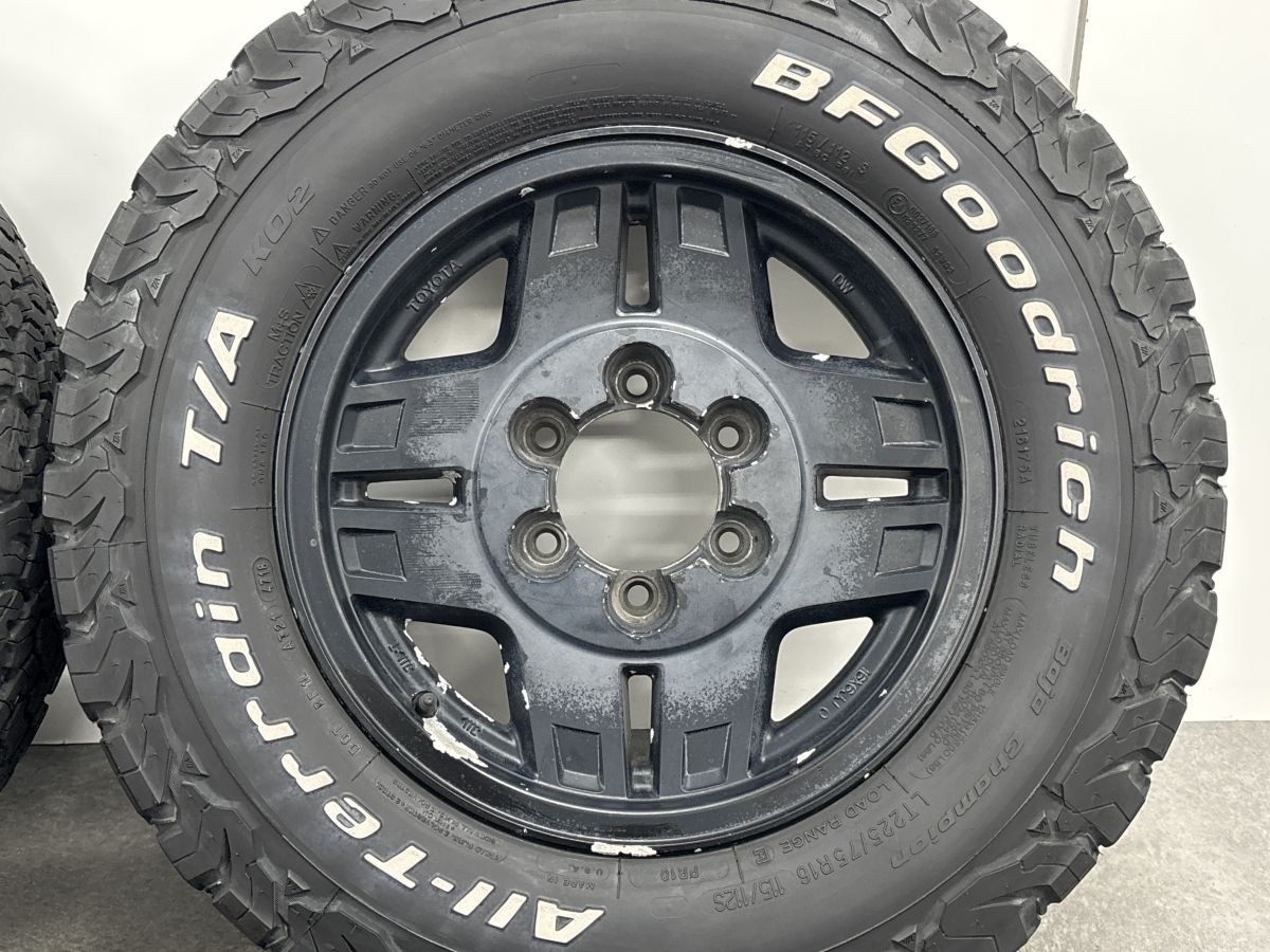 交換用に】トヨタ 78系 ランドクルーザープラド 純正 16in 6J ±0 