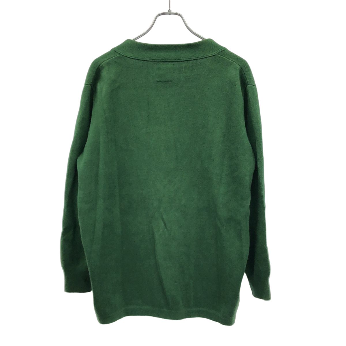 美品 マディソンブルー コットンビッグカーディガン MDB グリーン 01 MADISON BLUE マディソンブルー 21SS BIG CARDIGAN COTTON コットン