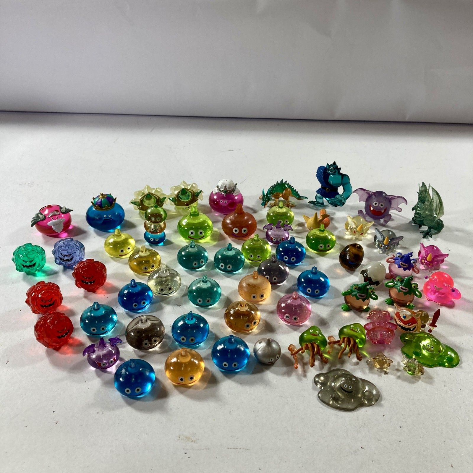 ★ 【ジャンク品】 ドラゴンクエスト ドラクエ 50点 まとめ商品 モンスターズ スライム フィギュア クリスタル ベタつきあり 現状品