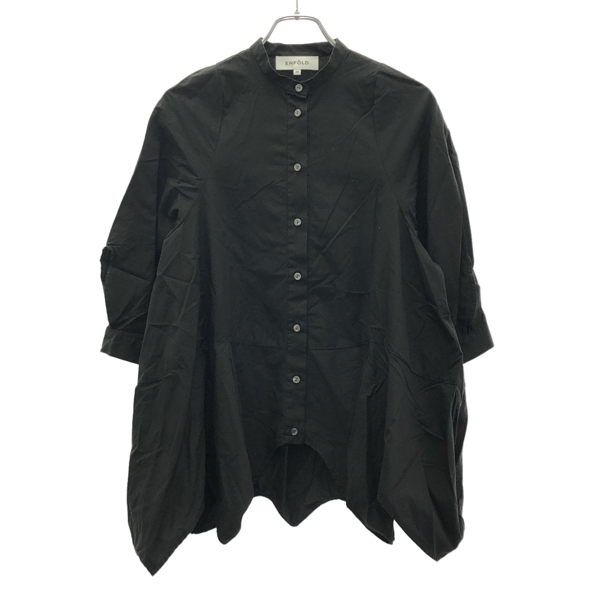 ENFOLD エンフォルド 24AW FLOWER SHIRT ショートスリーブフラワー 