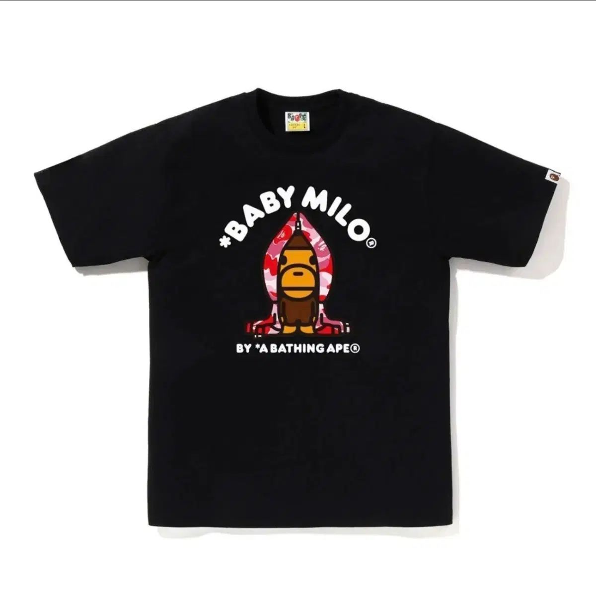 (新品) A BATHING APE アベイシングエイプ マイロ 半袖 BLACKPINK L 21,613円