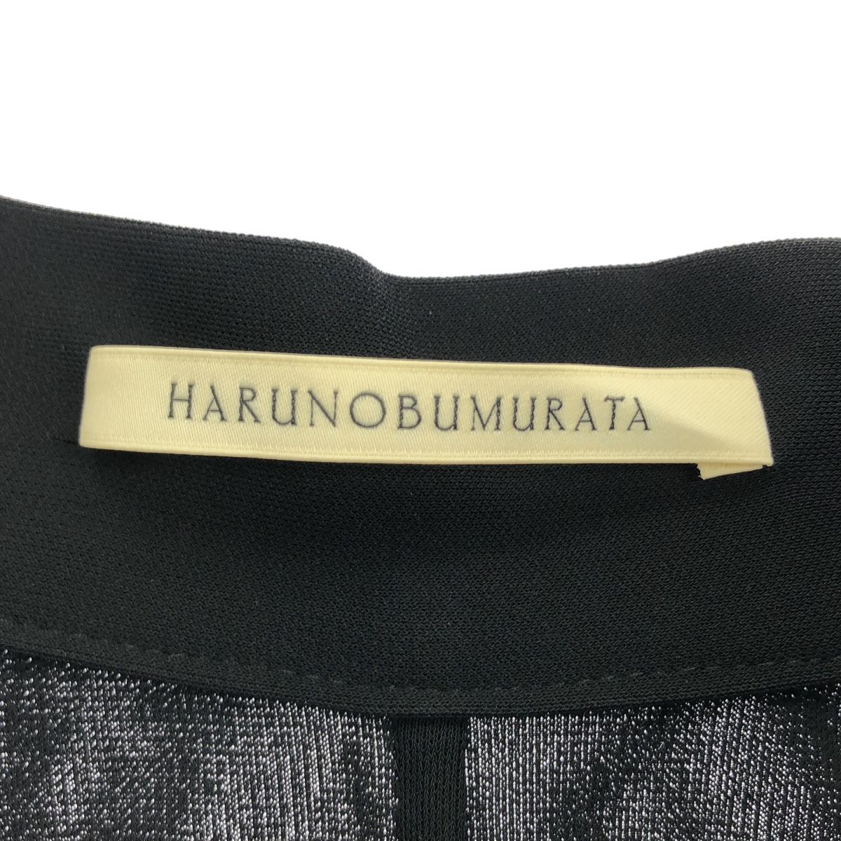 HARUNOBUMURATA 24SS JULIETTE シャツワンピース HARUNOBUMURATA ハルノブムラタ 24SS JULIETTE ドレープシャツ