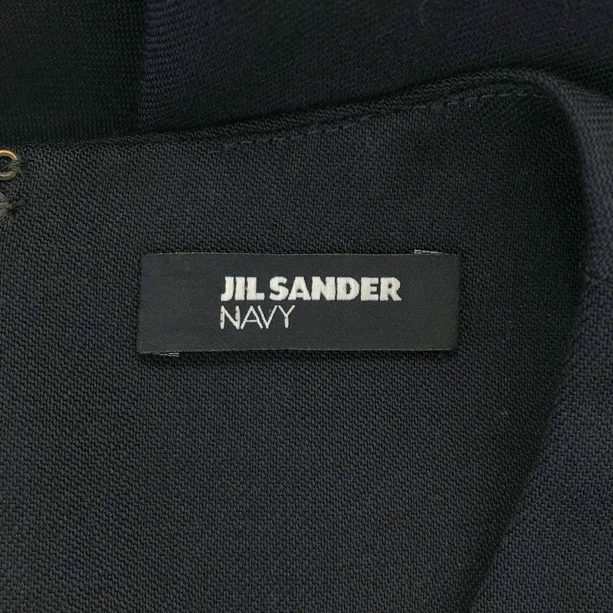 JIL SANDER NAVY ジル サンダーネイビー ワンピース ネイビー 34