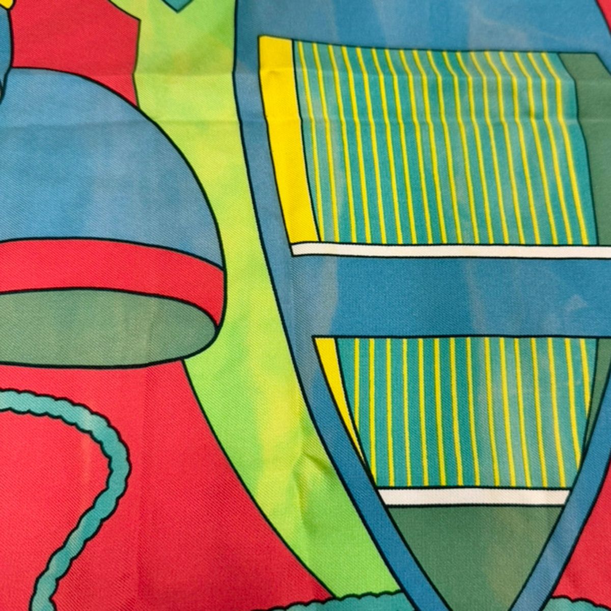 HERMES エルメス THALASSA カレ90 シルクスカーフ ミックス - メルカリ