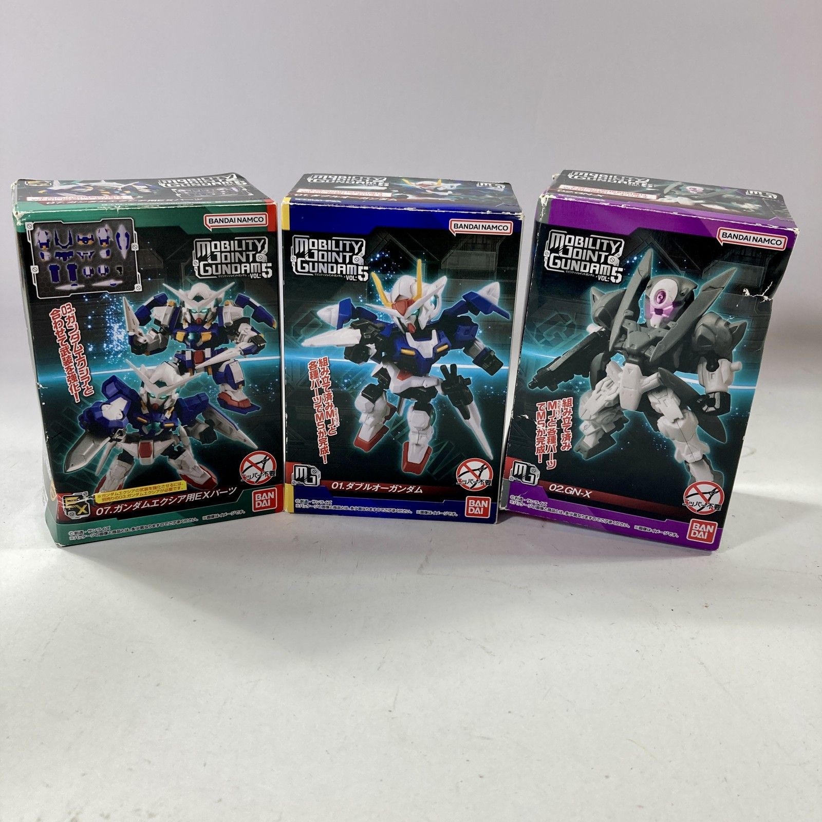 ☆ 機動戦士ガンダム MOBILITY JOINT GUNDAM VOL.5 3点 まとめ商品 GN