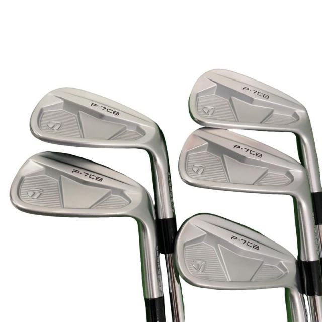 【中古】 テーラーメイド Taylor Made P・7CB(2024) 5S アイアンセット IR NS PRO MODUS3 TOUR105 (フレックスS) メンズ 男性用 右利き 右用 Cランク ゴルフクラブ