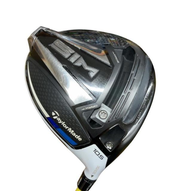 【中古】 テーラーメイド SIM 10.5° ドライバー DR リシャフト (フレックスその他) メンズ 男性用 右利き 右用 Cランク ゴルフクラブ