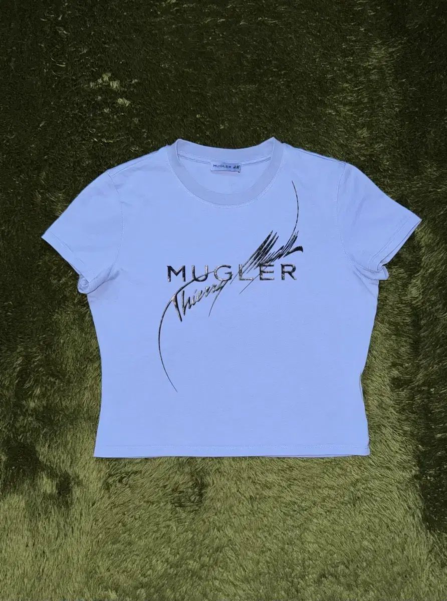 M MUGLER ミュグレー X H&M フィット Tシャツ