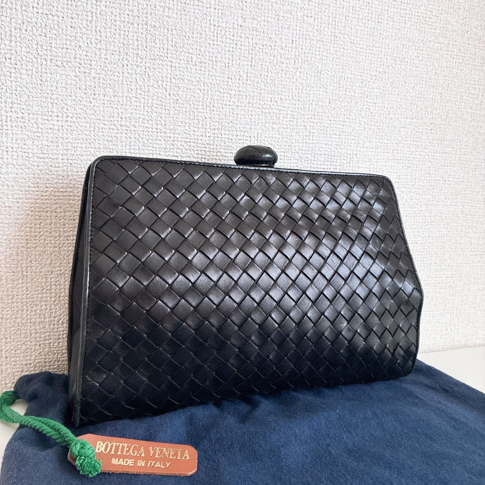 BOTTEGA VENETA ボッテガヴェネタ イントレチャート クラッチバッグ