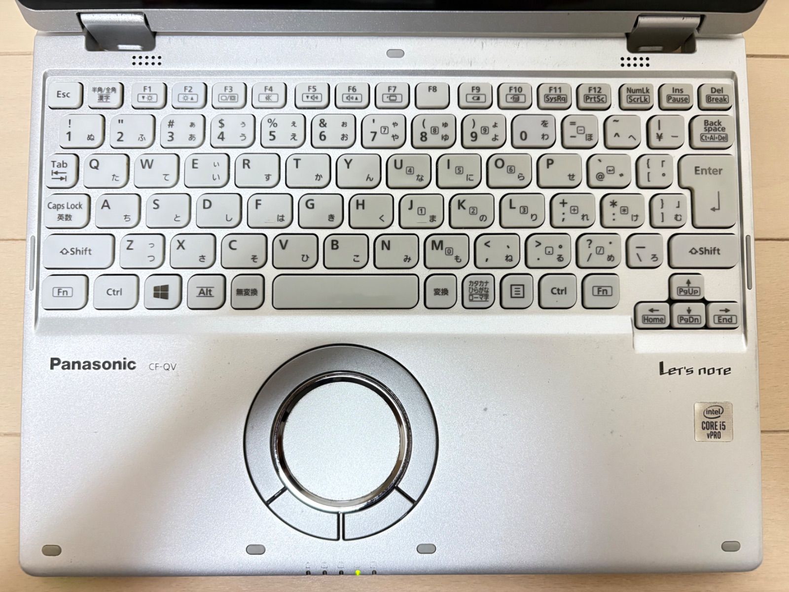 良品・電源OFF 難有り】Let's note CF-QV9 10世代 i5 SSD256GB メモリ