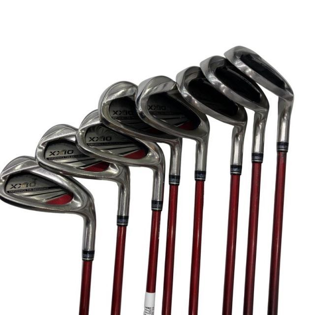 【中古】 ダンロップ XXIO(2020) 8S(レッド) アイアンセット IR XXIO MP1100(IR) レッド (フレックスR) メンズ 男性用 右利き 右用 Cランク ゴルフクラブ