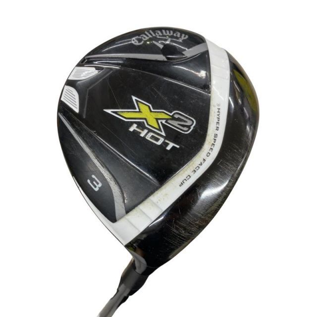 【中古】 キャロウェイ X2 HOT 3W フェアウェイウッド FW X2 HOT(フェアウェイ) (フレックスSR) メンズ 男性用 右利き 右用 Cランク ゴルフクラブ