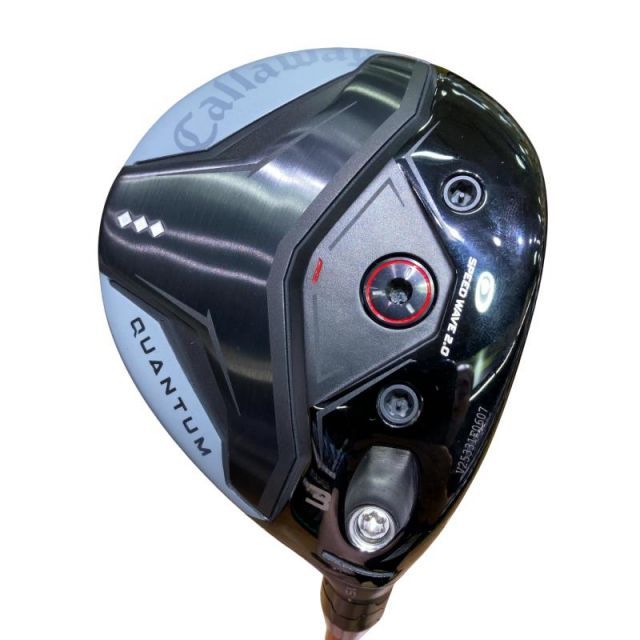 【中古】 キャロウェイ QUANTUM ◆◆◆ 3W フェアウェイウッド FW 純正特注シャフト (フレックスS) メンズ 男性用 右利き 右用 Bランク ゴルフクラブ