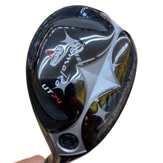 【中古】 RomaRo RomaRo Ray V V1 UT 24° ユーティリティ UT リシャフト (フレックスその他) メンズ 男性用 右利き 右用 Cランク ゴルフクラブ