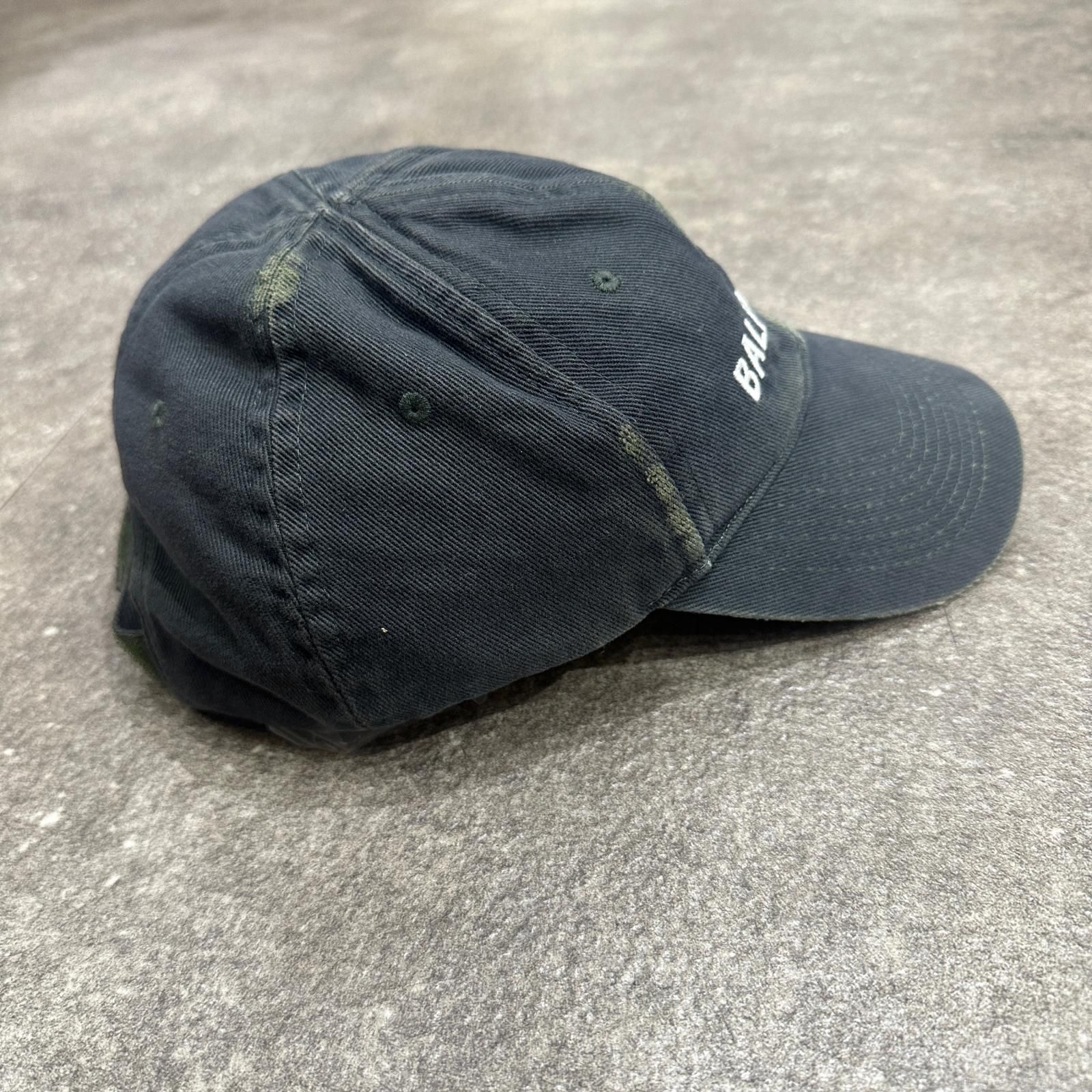 BALENCIAGA ダメージ クラシュ キャップ 帽子 キャップ バレンシアガ