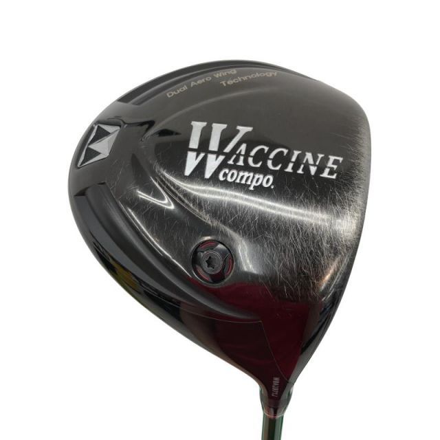 【中古】 グラビティー WACCINE compo.(ブラック) 10.5° ドライバー DR 純正特注シャフト (フレックスS) メンズ 男性用 右利き 右用 Cランク ゴルフクラブ