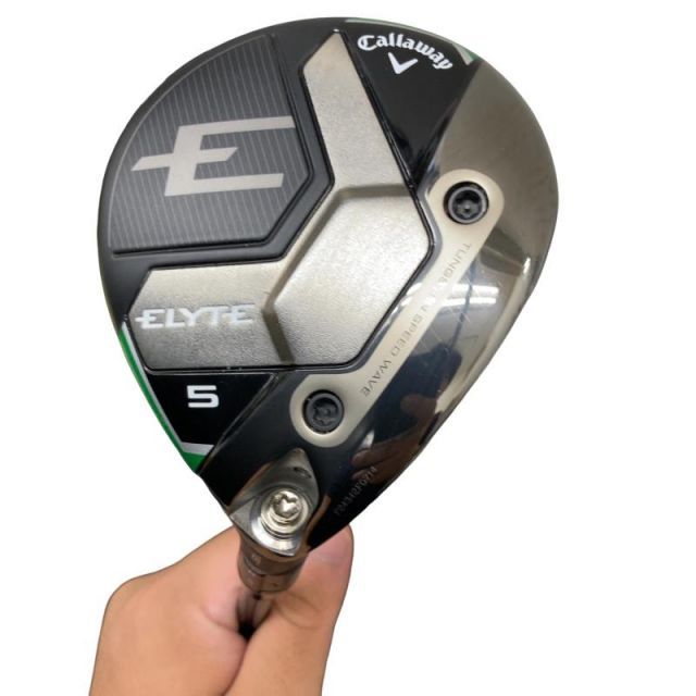 【中古】 キャロウェイ ELYTE 5W(アジャスタブル) フェアウェイウッド FW VENTUS GREEN 50 for CW(ELYTE FW) (フレックスS) メンズ 男性用 右利き 右用 Cランク ゴルフクラブ