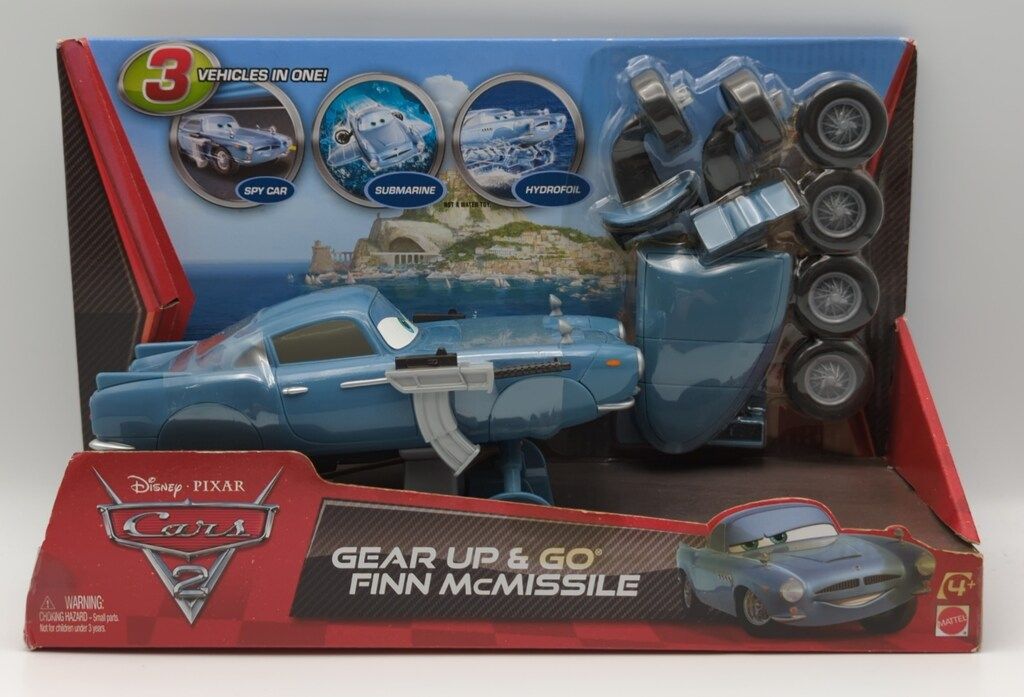 MATTEL GEAR UP & GO FINN McMISSILE