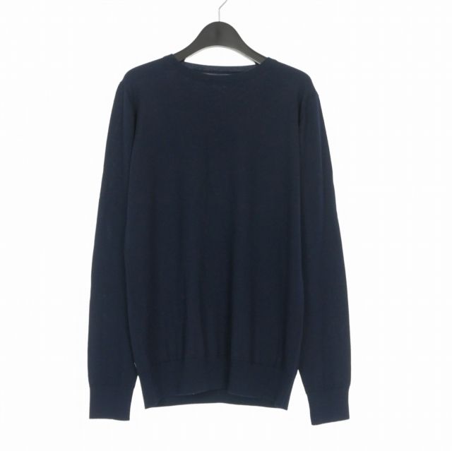 ソフ SOPH. 19AW スターエルボーパッチニット セーター 長袖 M ネイビー 紺 SOPH-192114