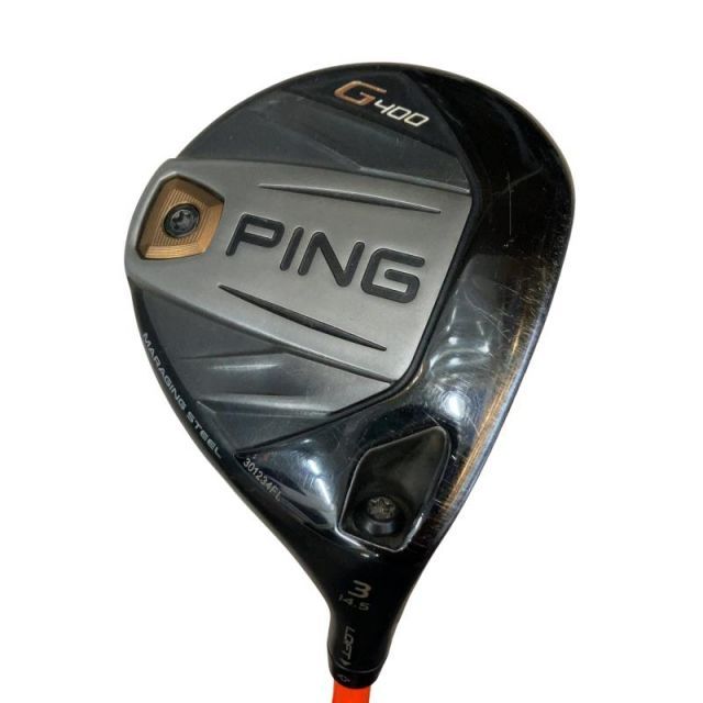 【中古】 ピン G400 3W フェアウェイウッド FW リシャフト (フレックスその他) メンズ 男性用 右利き 右用 Cランク ゴルフクラブ