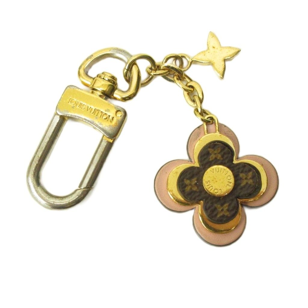 ルイヴィトン LOUIS VUITTON モノグラム ポルトクレ・ブルーミング