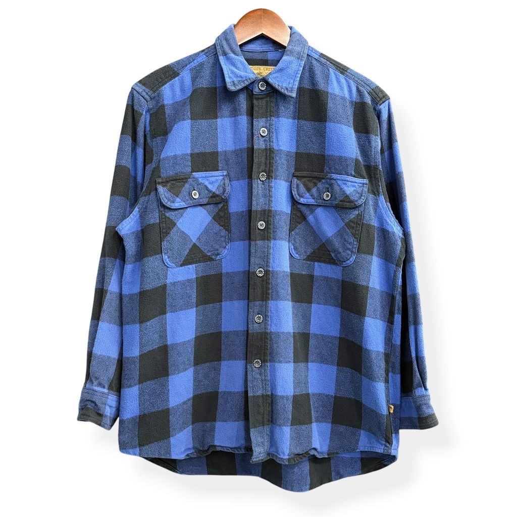 MOOSE CREEK ヘビーネルシャツ バッファローチェック 90's~ 古着 アメカジ No.A201