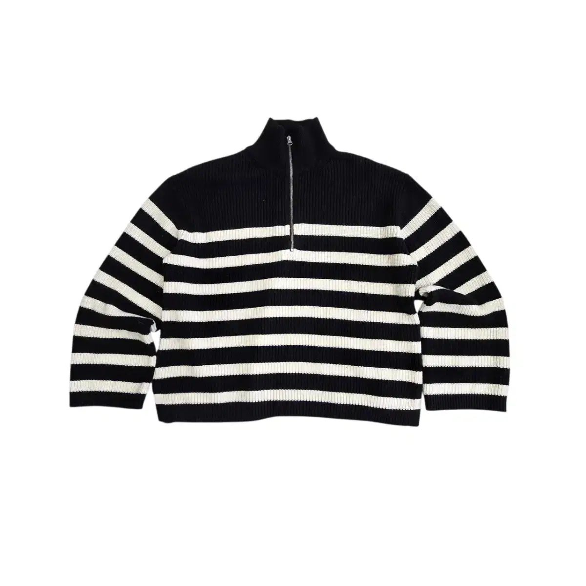 & Other Stories アンドアザーストーリーズ ハーフジップ オーバーサイズ ニット