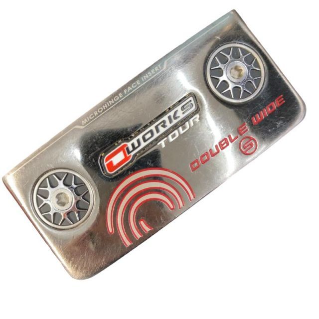 【中古】 オデッセイ O WORKS TOUR RED DOUBLE WIDE S 34インチ パター PT スチール (フレックスその他) メンズ 男性用 右利き 右用 Cランク ゴルフクラブ