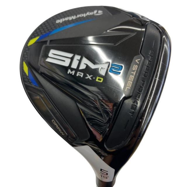 【中古】 テーラーメイド SIM2 MAX-D 5W フェアウェイウッド FW TENSEI BLUE TM50(SIM2 FW) (フレックスS) メンズ 男性用 右利き 右用 Cランク ゴルフクラブ