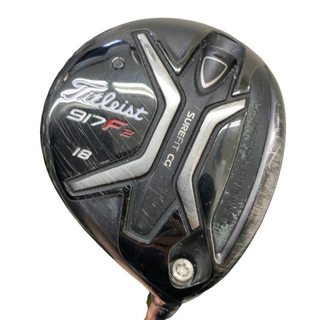 【中古】 タイトリスト 917 F2 18° フェアウェイウッド FW Speeder 661 EVOLUTION III (フレックスS) メンズ 男性用 右利き 右用 Cランク ゴルフクラブ