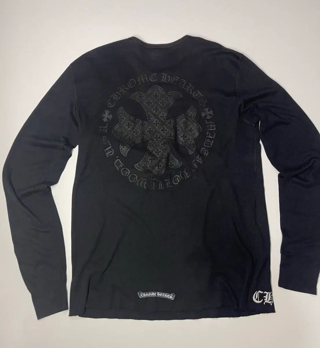 CHROME HEARTS クロムハーツ 長袖Tシャツ ブラック ヴィンテージ