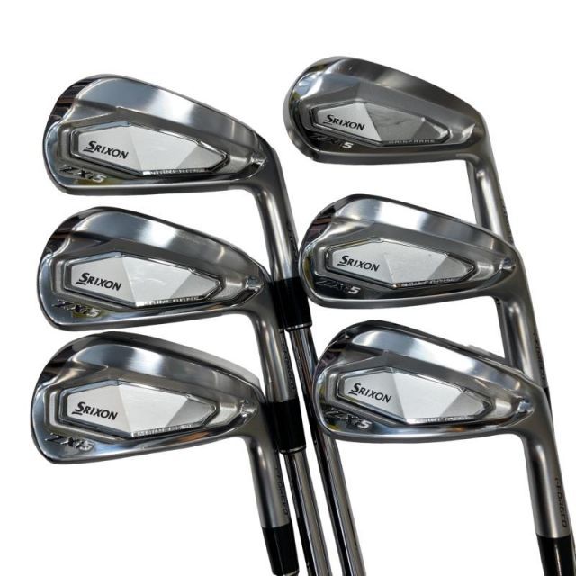【中古】 ダンロップ SRIXON ZXi5 6S アイアンセット IR NS PRO MODUS3 TOUR105 (フレックスS) メンズ 男性用 右利き 右用 Cランク ゴルフクラブ