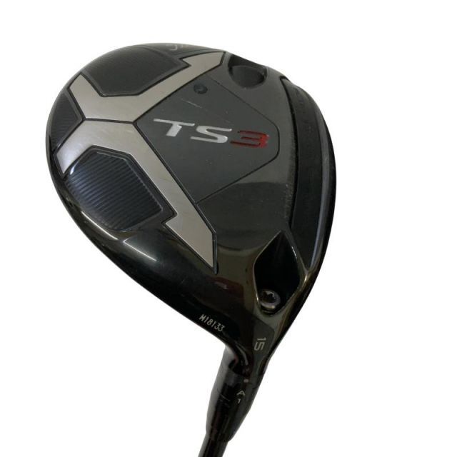 【中古】 タイトリスト TS3 15° フェアウェイウッド FW Titleist Tour AD 60 (フレックスS) メンズ 男性用 右利き 右用 Cランク ゴルフクラブ