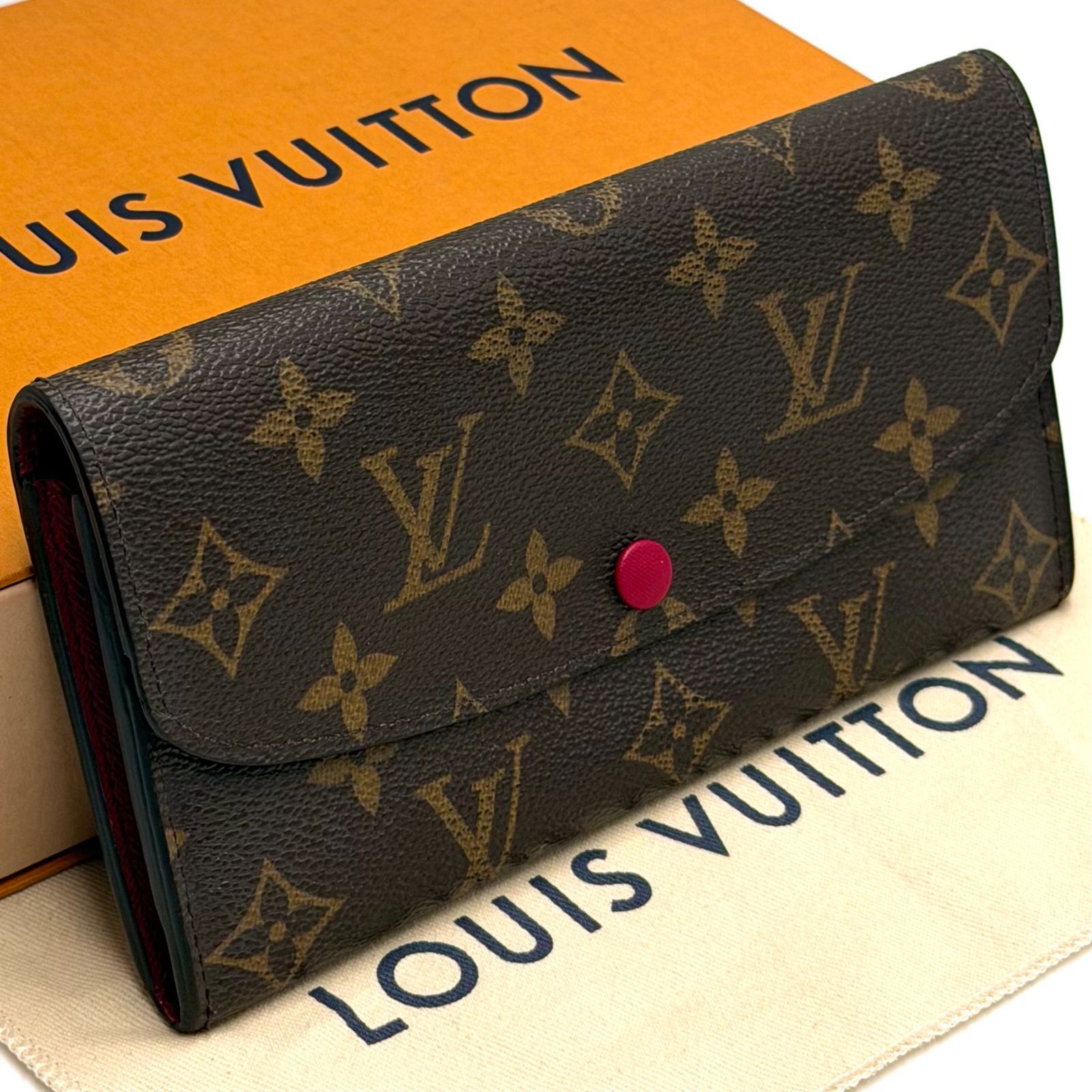 ルイヴィトン LOUIS VUITTON モノグラム ポルトフォイユ エミリー 