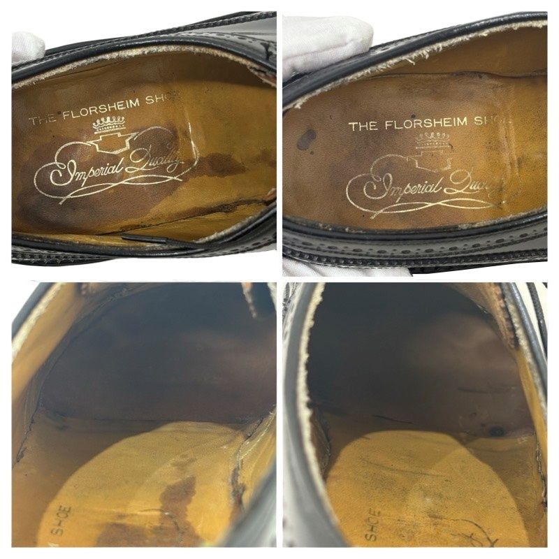 FLORSHEIM フローシャイム ケンムール ロングウィングチップシューズ