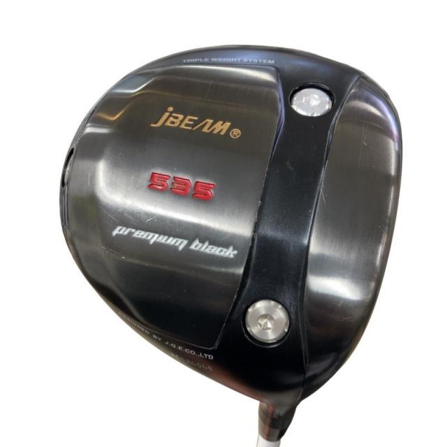 【中古】 jBEAM jBEAM 535 premium black 1W ドライバー DR 純正特注シャフト (フレックスS) メンズ 男性用 右利き 右用 Cランク ゴルフクラブ
