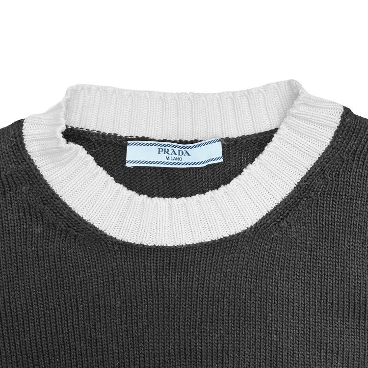 PRADA プラダ コットン クルーネック セーター