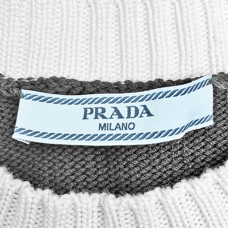 PRADA プラダ コットン クルーネック セーター