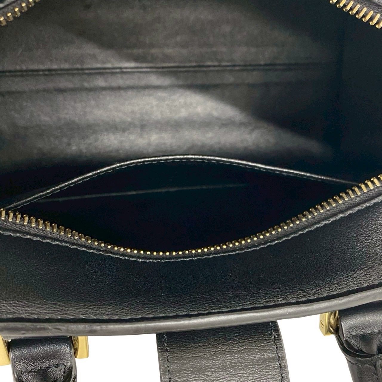 極 美品 SAINT LAURENT PARIS サンローランパリ ベイビーカバス レザー