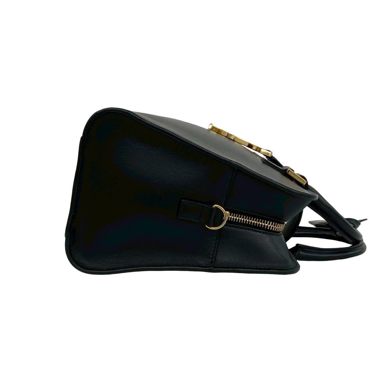 極 美品 SAINT LAURENT PARIS サンローランパリ ベイビーカバス レザー