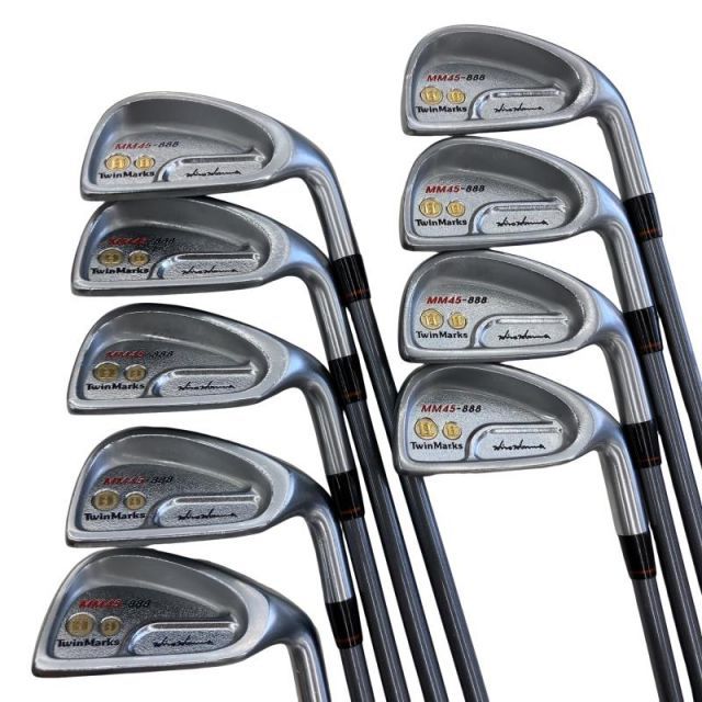 中古】 本間ゴルフ Twin Marks MM45-888 10S アイアンセット IR DORIC