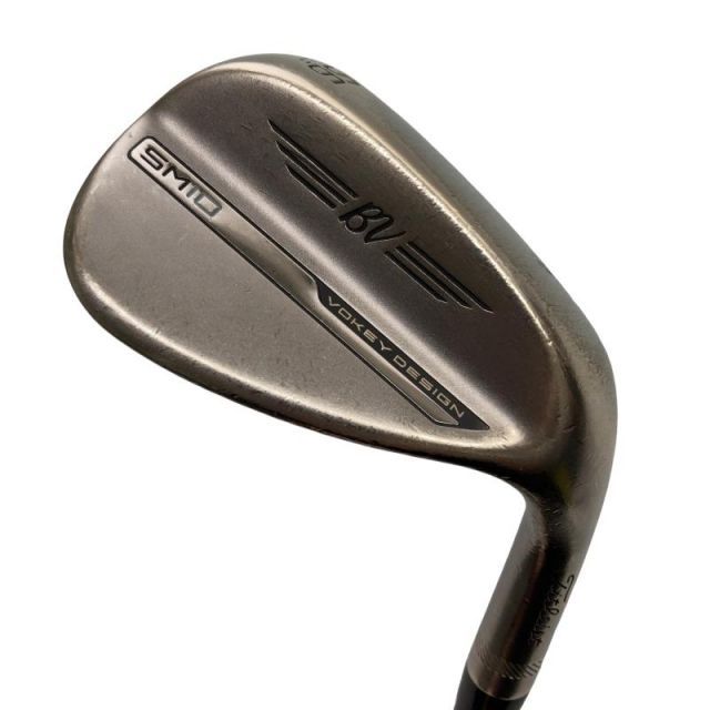 【中古】 タイトリスト VOKEY SPIN MILLED SM10 ニッケル 56°/14°F ウェッジ WG 純正特注シャフト (フレックスR) メンズ 男性用 右利き 右用 Dランク ゴルフクラブ
