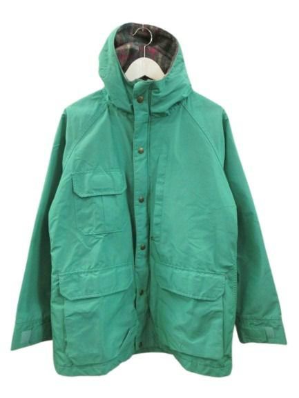 ランズエンド LANDS' END 80s 90s マウンテンパーカー 裏ブランケット USA製 グリーン M