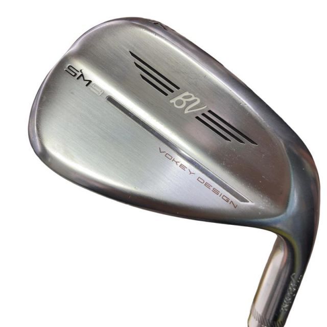 【中古】 タイトリスト VOKEY SPIN MILLED SM9 ツアークロム 54°/14°F ウェッジ WG Dynamic Gold (フレックスS) メンズ 男性用 右利き 右用 Cランク ゴルフクラブ