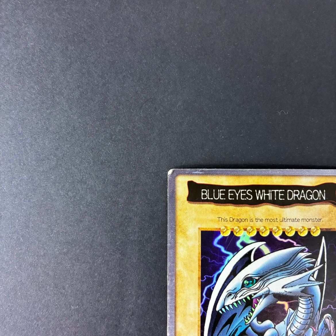遊戯王 バンダイ版 青眼の白龍 ブルーアイズホワイトドラゴン 英語版