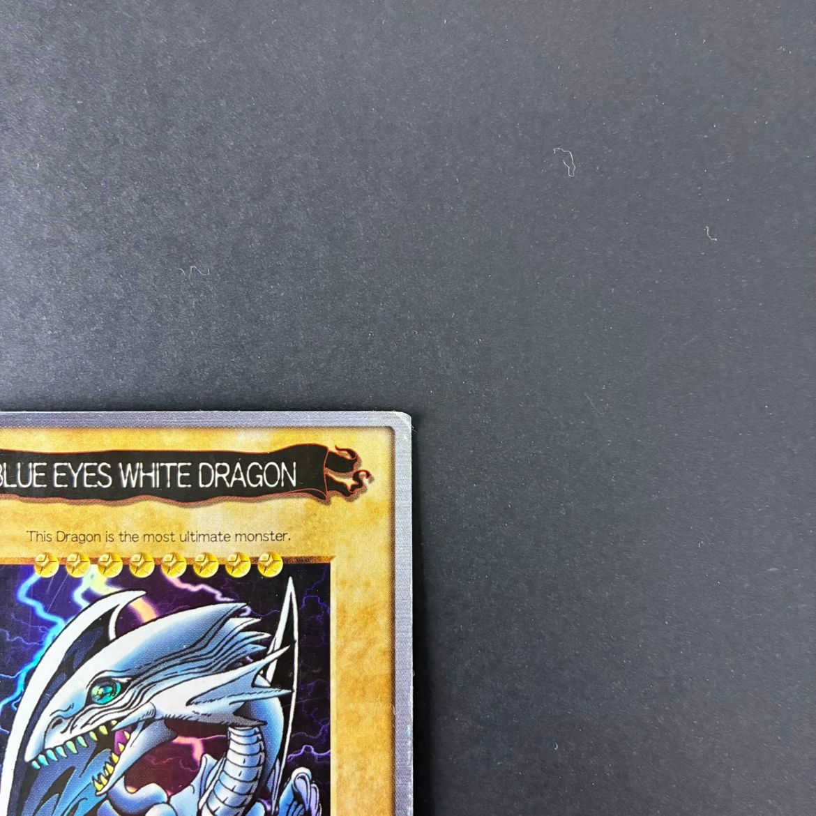遊戯王 バンダイ版 青眼の白龍 ブルーアイズホワイトドラゴン 英語版