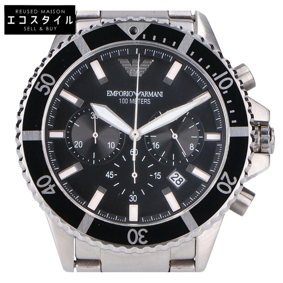 EMPORIOARMANI　エンポリオアルマーニ　AR-11360 クロノグラフ クォーツ