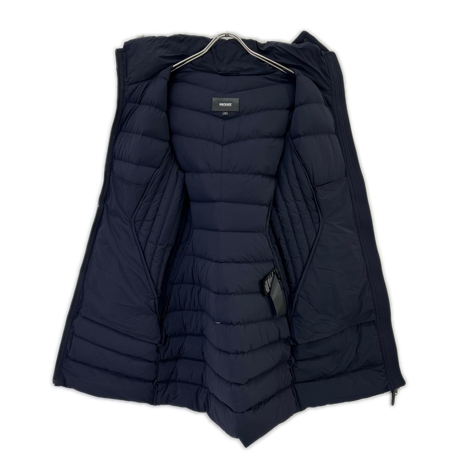 Mackage マッカージュ ネイビー FARREN ダウンコート S - メルカリ