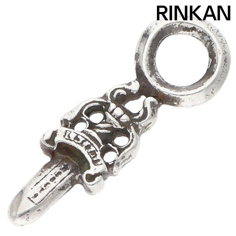 クロムハーツ STACK DAGGER/ダガースタックチャーム シルバーネックレストップ メンズ