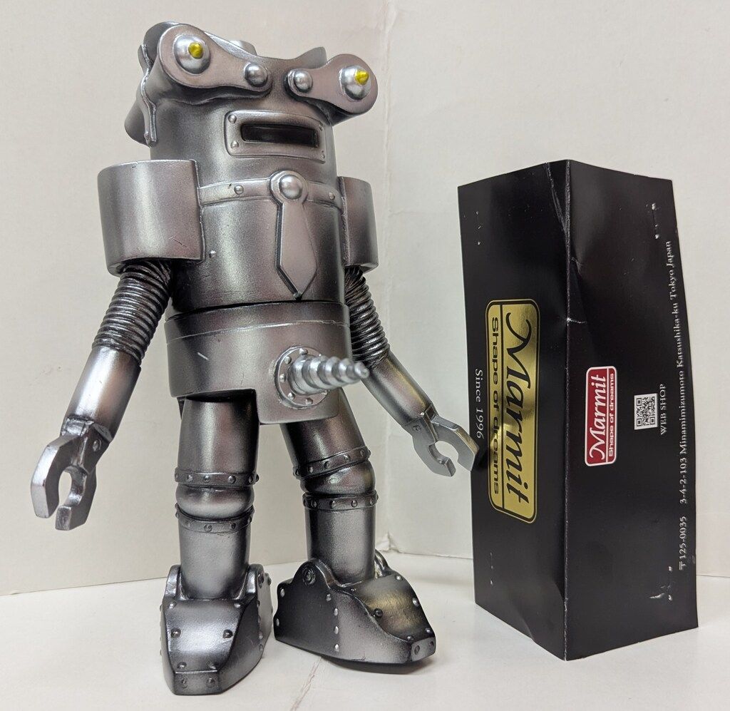 マーミット フレッシュゴードン ピストンロボット 黒成型/銀包み